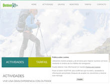 Tablet Screenshot of outdooractivo.com
